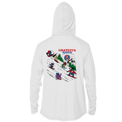 Powder Parade UPF 50+ Performance Hoodie | Grateful Rider
