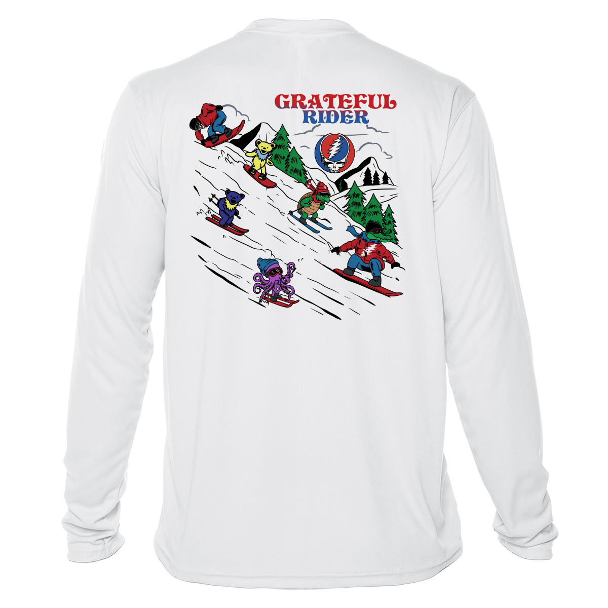 Powder Parade UPF 50+ Long Sleeve Shirt | Grateful Rider