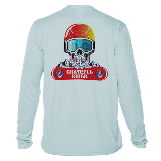 Sugar Skull Shredder UPF 50+ Long Sleeve Shirt | Grateful Rider