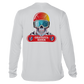 Sugar Skull Shredder UPF 50+ Long Sleeve Shirt | Grateful Rider