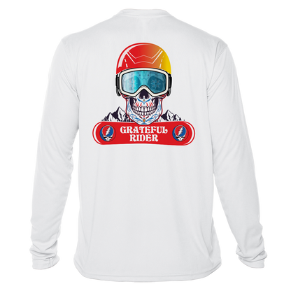 Sugar Skull Shredder UPF 50+ Long Sleeve Shirt | Grateful Rider