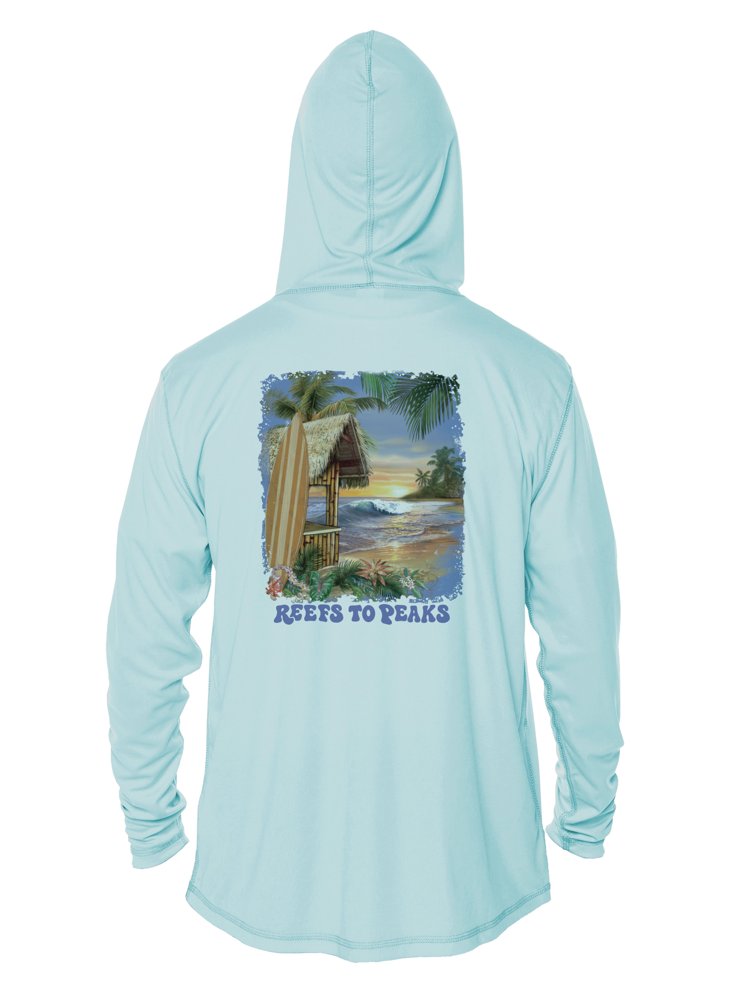 Paradise Cove UPF 50+ Performance Hoodie | Reefs to Peaks
