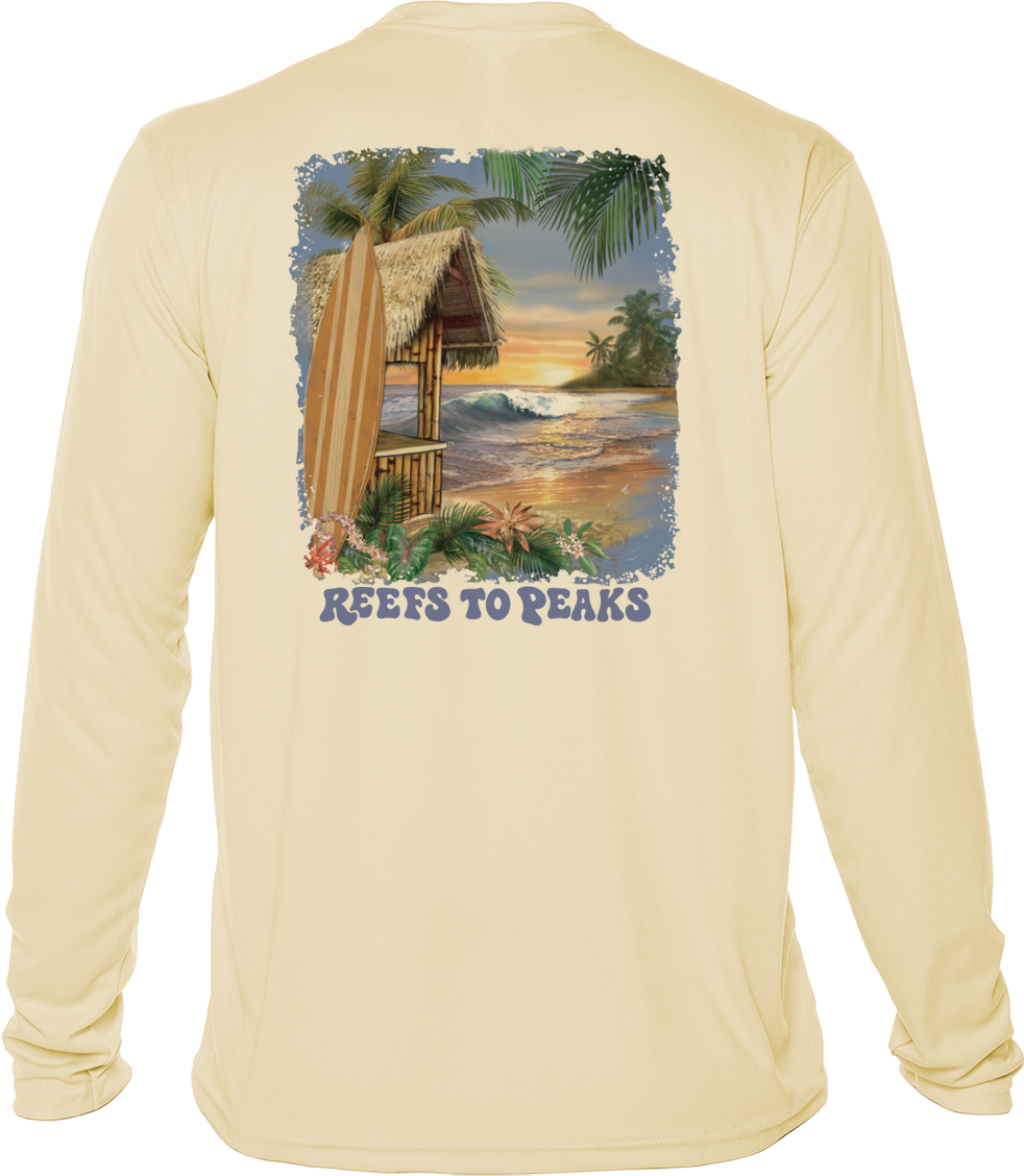 Paradise Cove UPF 50+ Long Sleeve Shirt | Reefs to Peaks