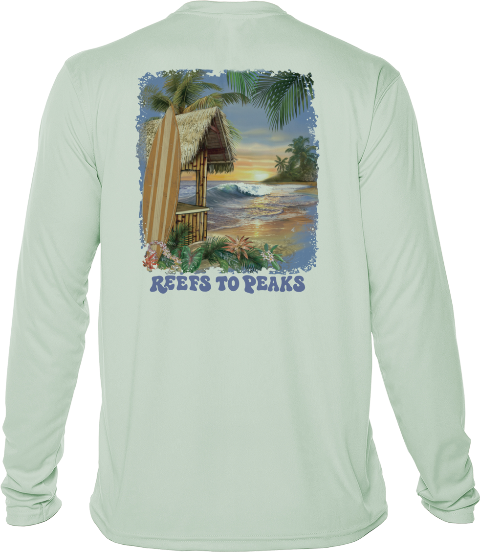 Paradise Cove UPF 50+ Long Sleeve Shirt | Reefs to Peaks