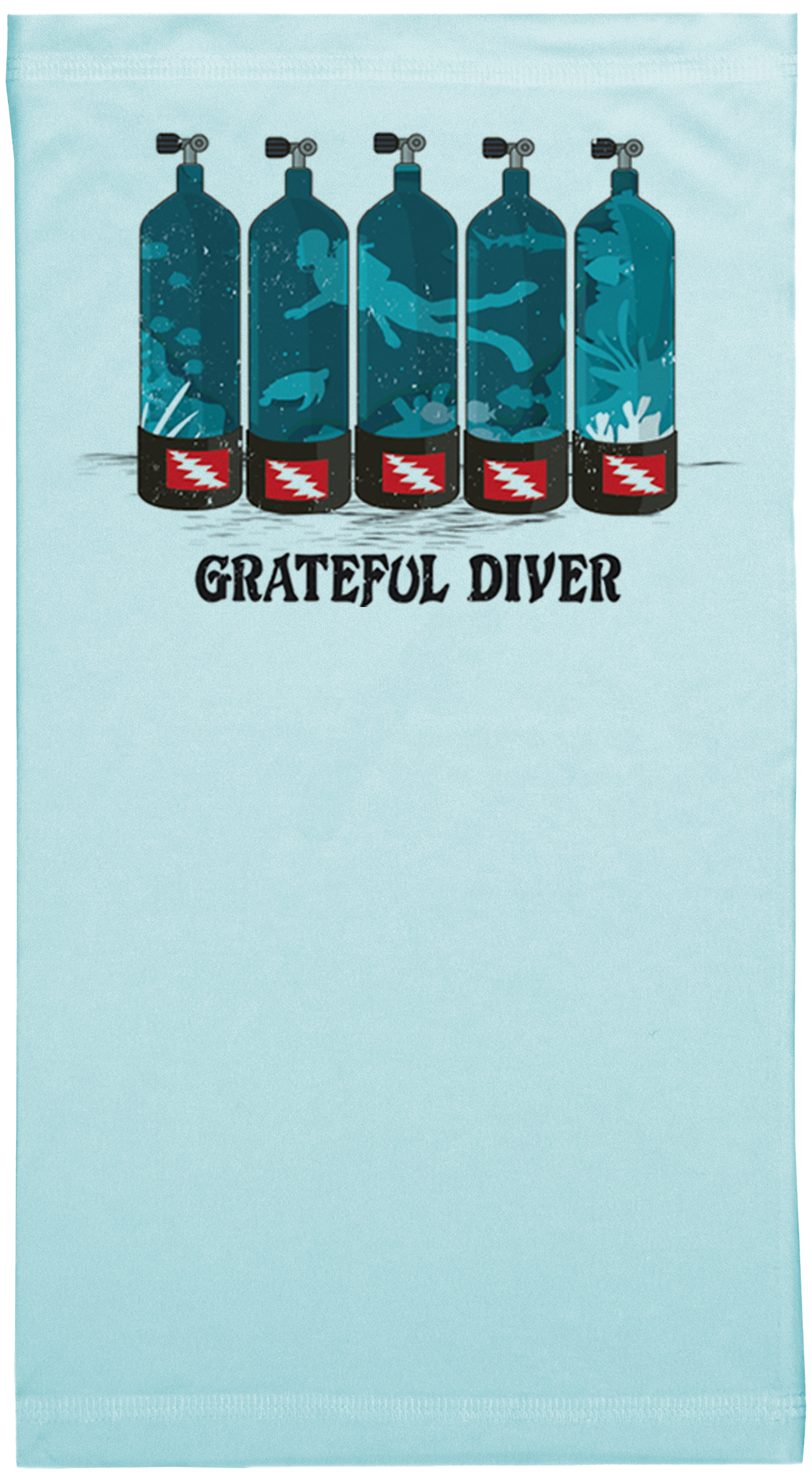 Tank Row UPF 50+ Performance Neck Gaiter | Grateful Diver