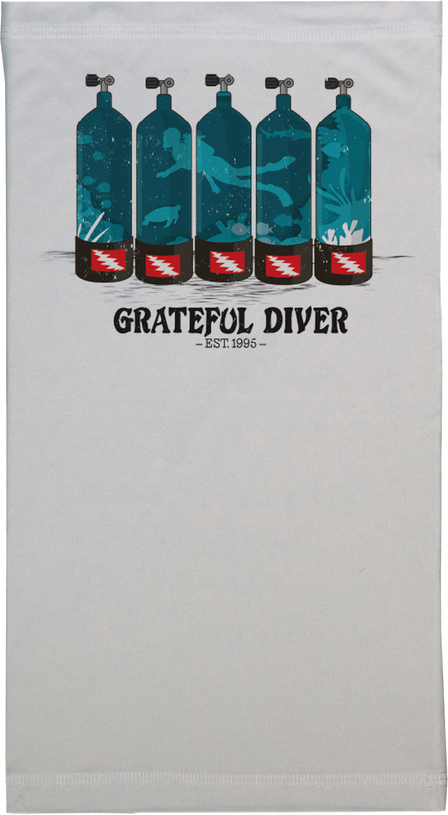 Grateful Diver Dive Tanks Neck Gaiter