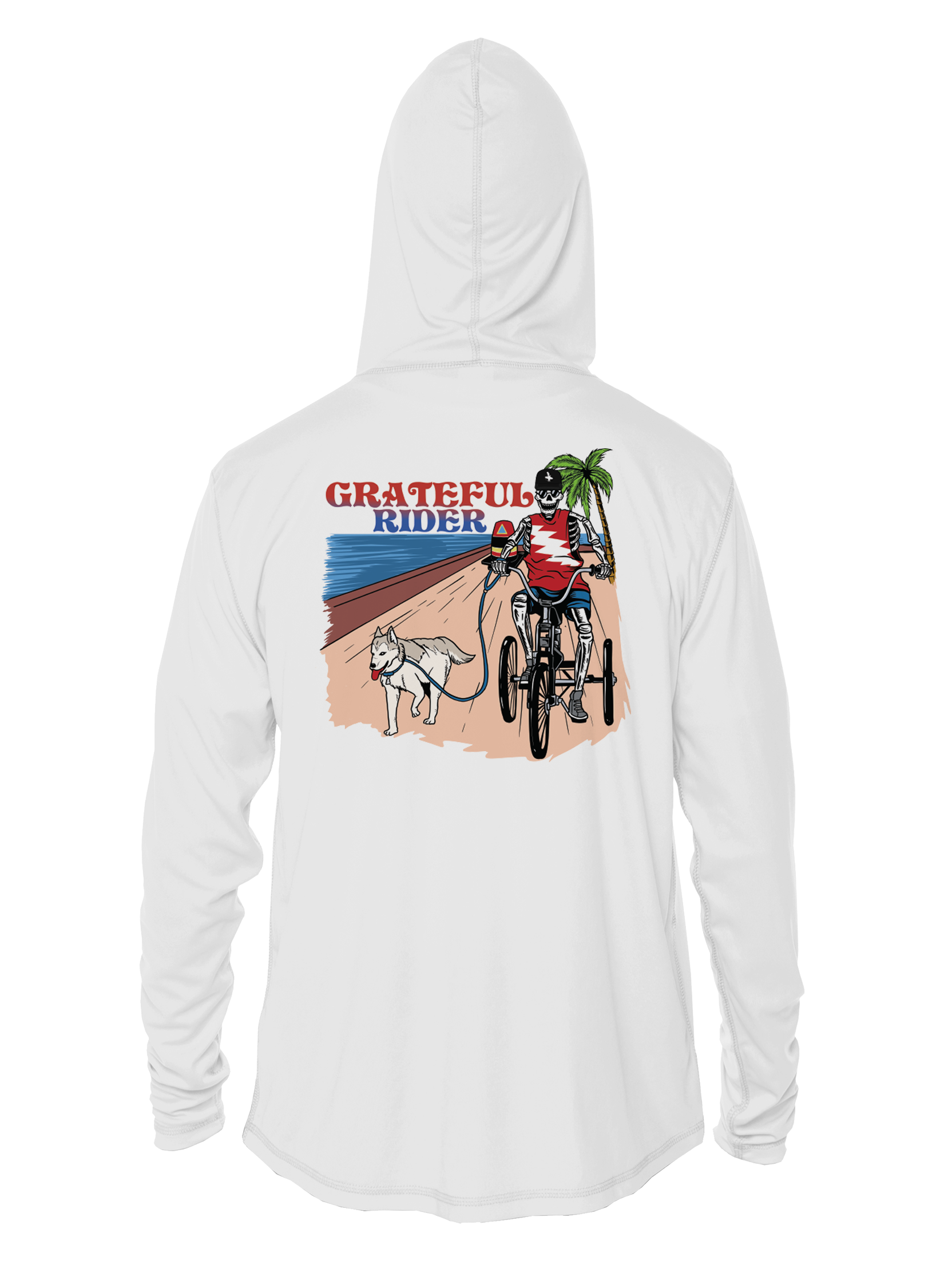 Key West Cruisin' UV Hoodie | Sun Protection | Grateful Rider