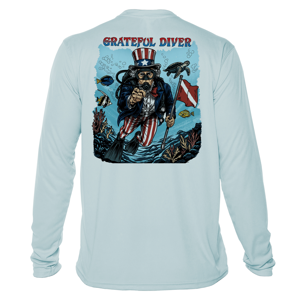Grateful Diver Uncle Sam UV Shirt