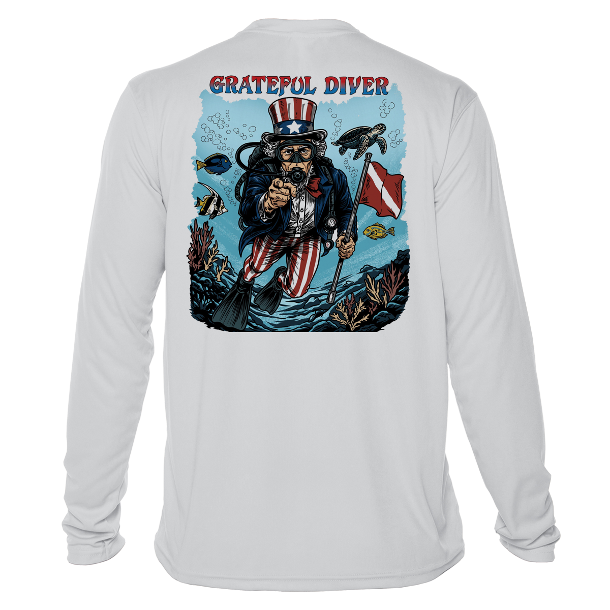 Grateful Diver Uncle Sam UV Shirt