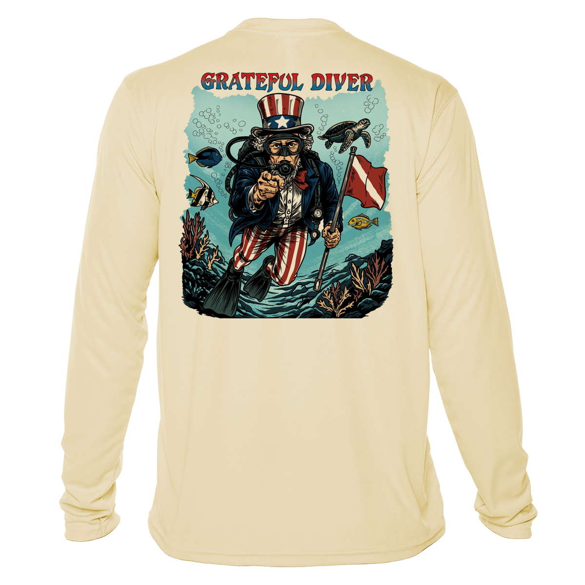 Grateful Diver Uncle Sam UV Shirt