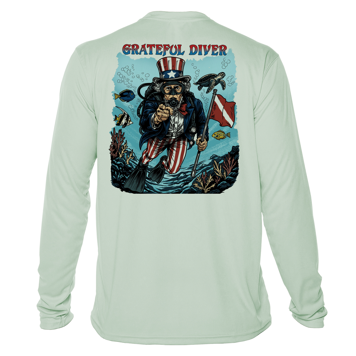 Grateful Diver Uncle Sam UV Shirt