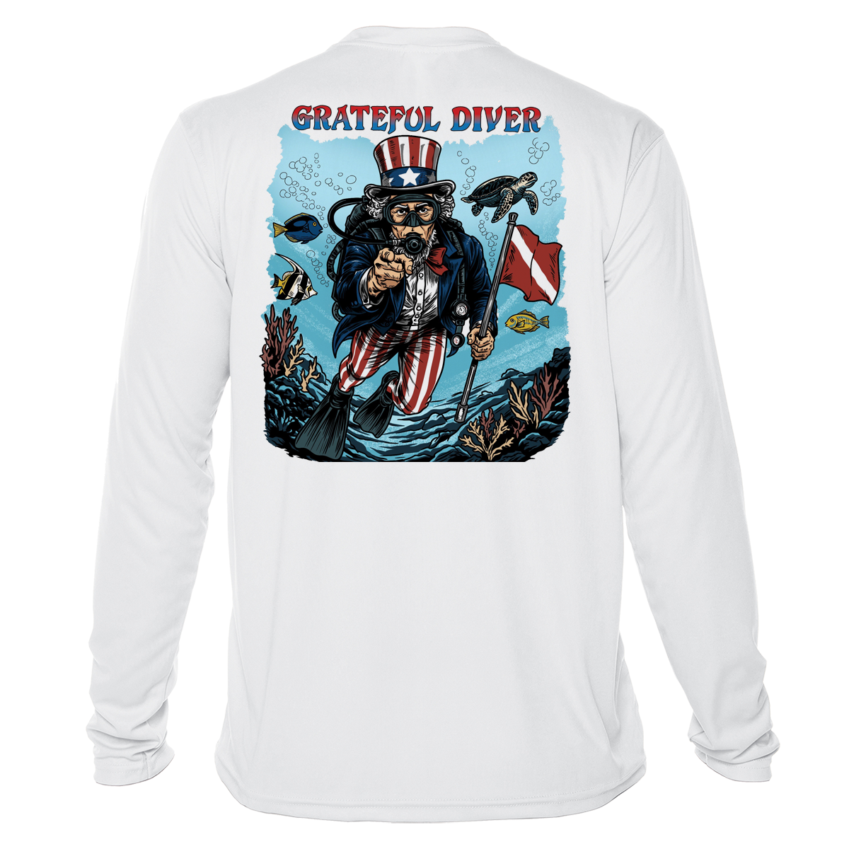 Grateful Diver Uncle Sam UV Shirt