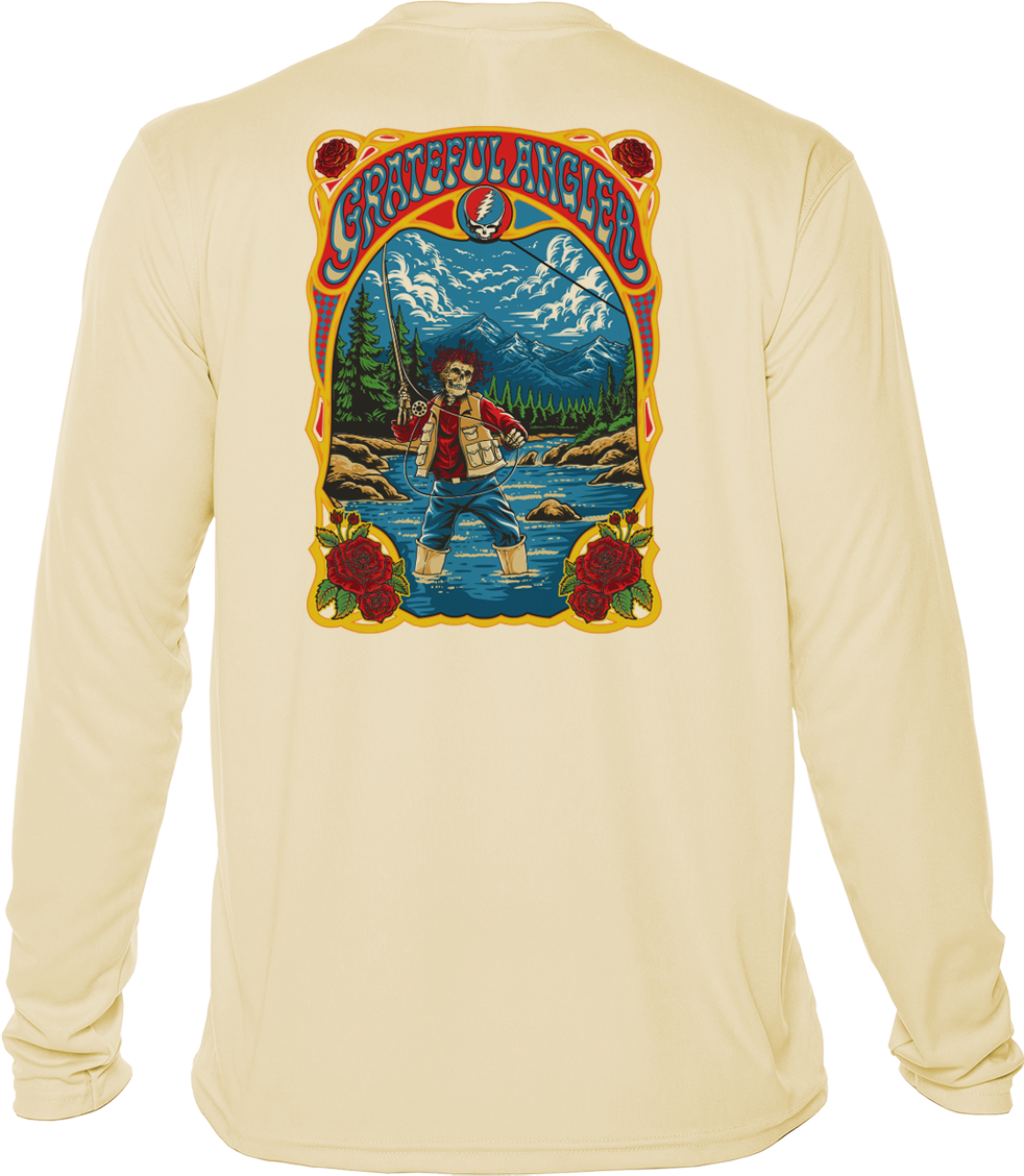 Vintage Waters UPF 50+ Long Sleeve Shirt | Grateful Angler