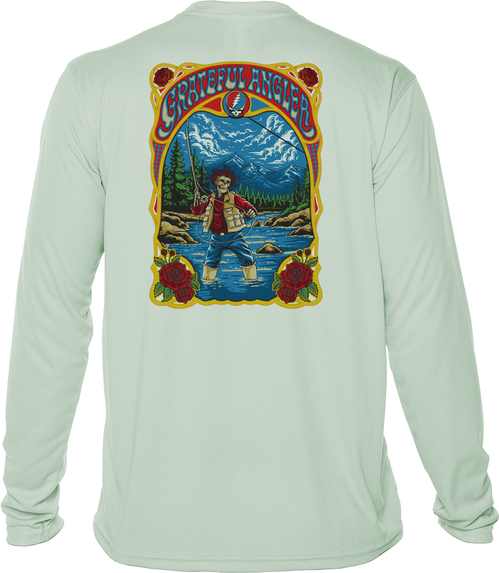 Vintage Waters UPF 50+ Long Sleeve Shirt | Grateful Angler