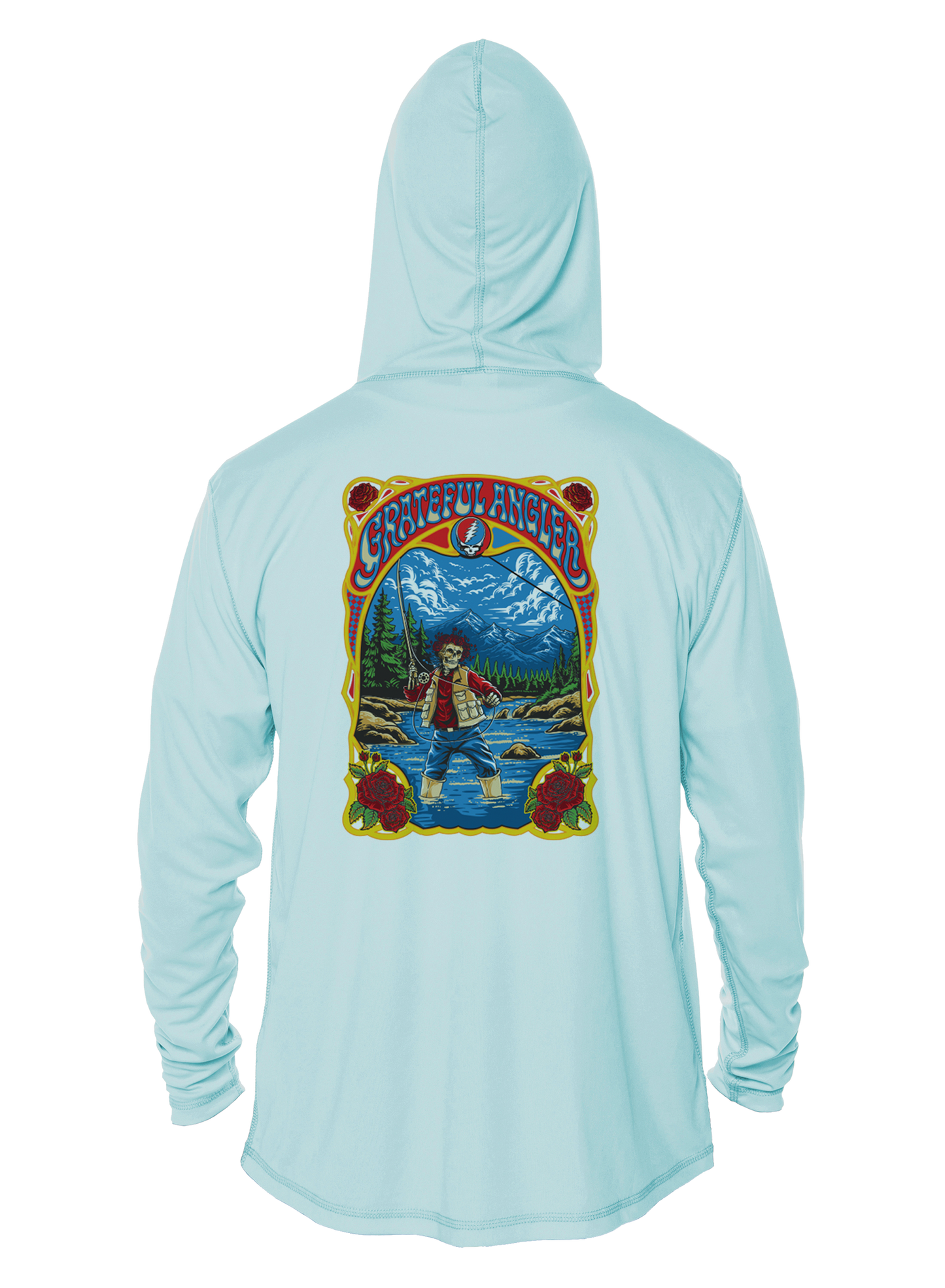 Vintage Waters UPF 50+ Performance Hoodie| Grateful Angler
