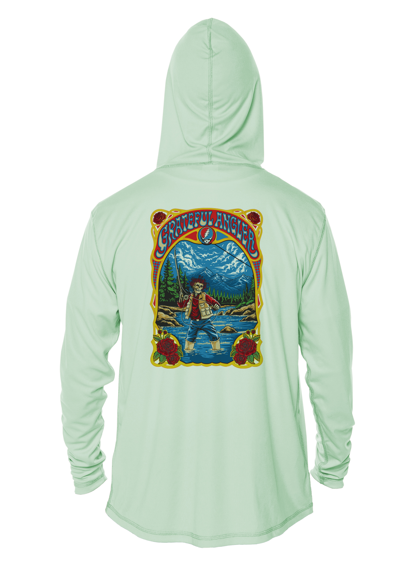 Vintage Waters UPF 50+ Performance Hoodie| Grateful Angler