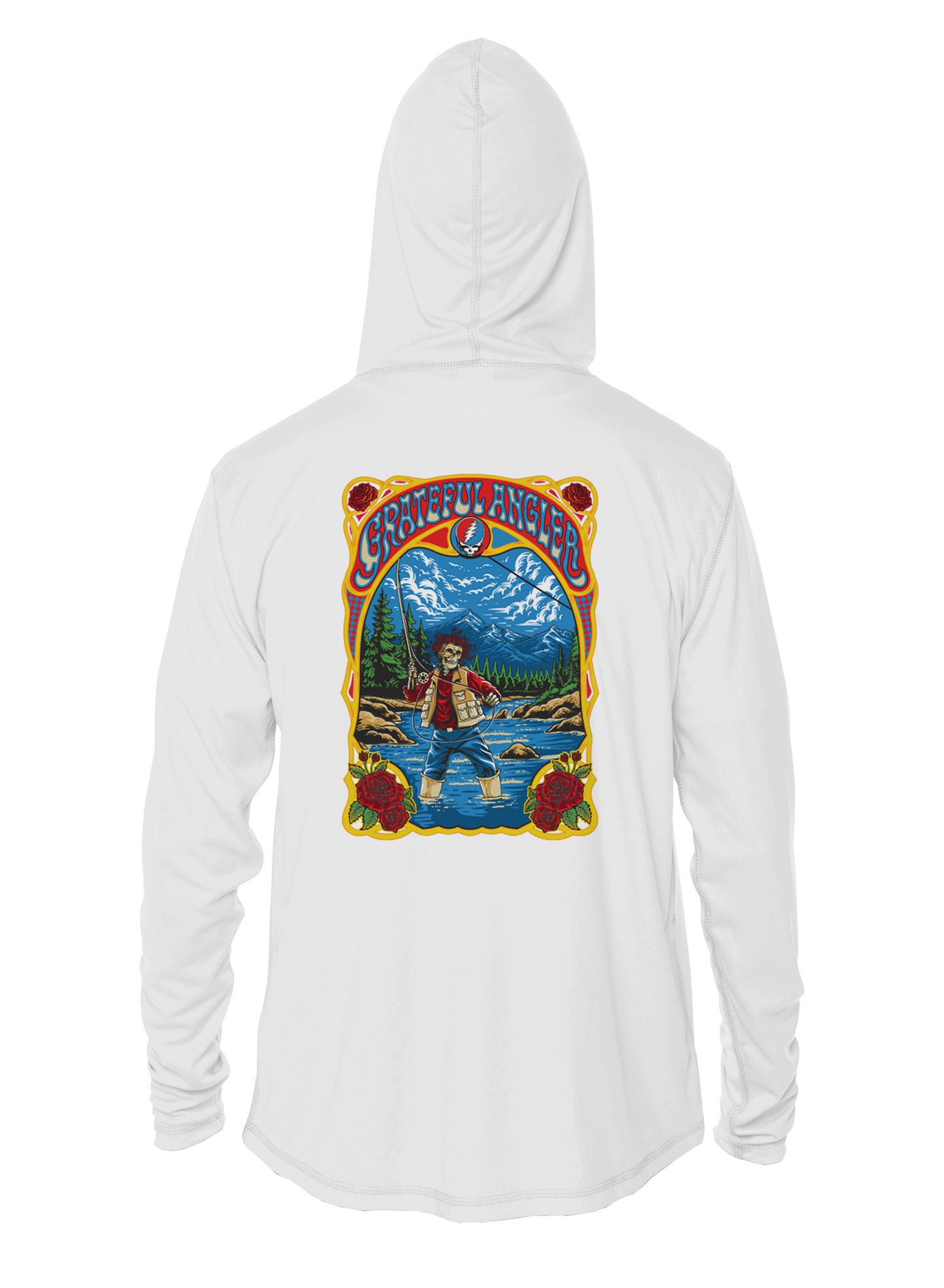 Vintage Waters UPF 50+ Performance Hoodie| Grateful Angler