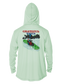 Grateful Rider Whitewater Kayaker UV Hoodie