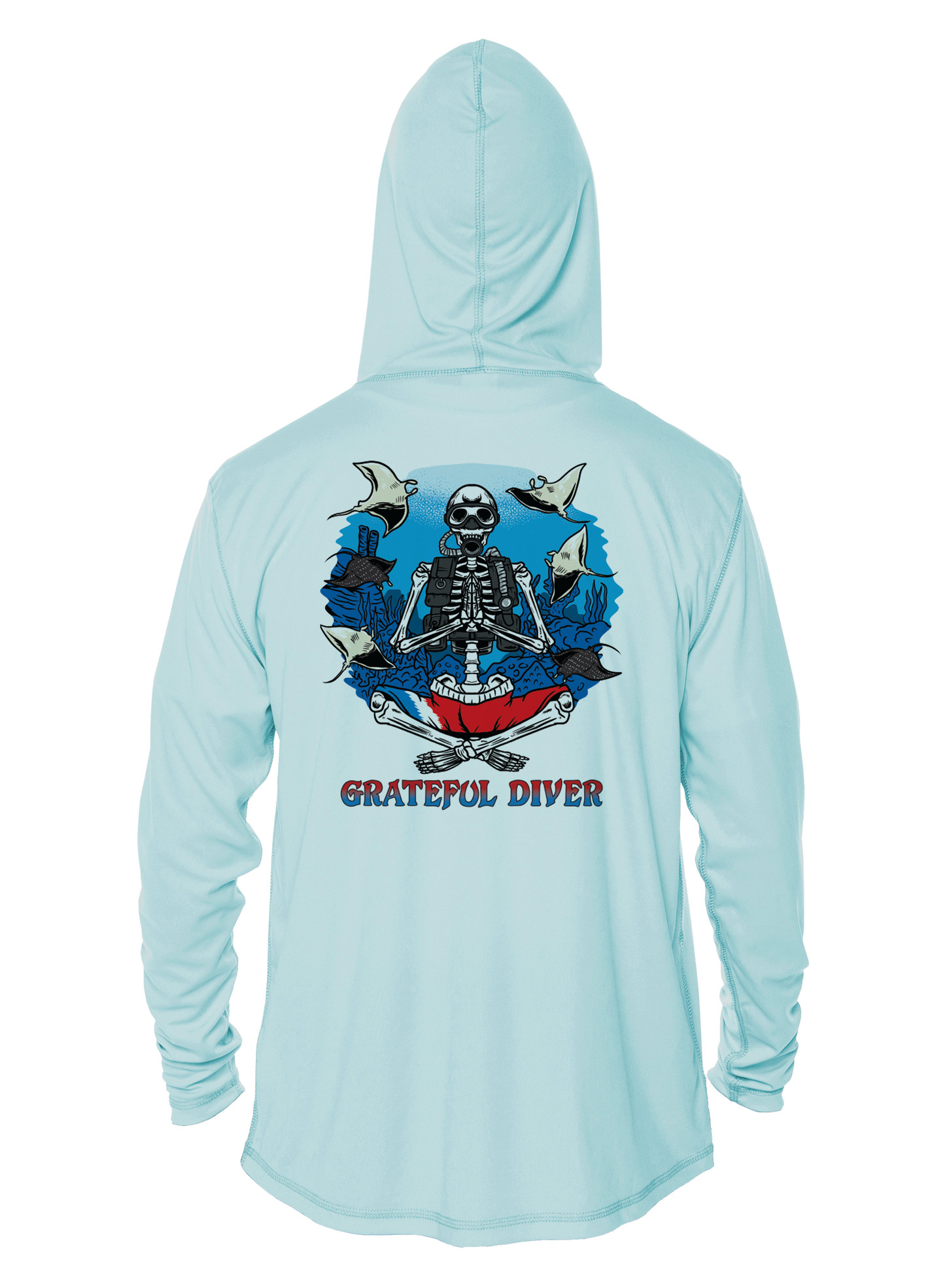 Grateful Diver Yogi Diver UV Hoodie