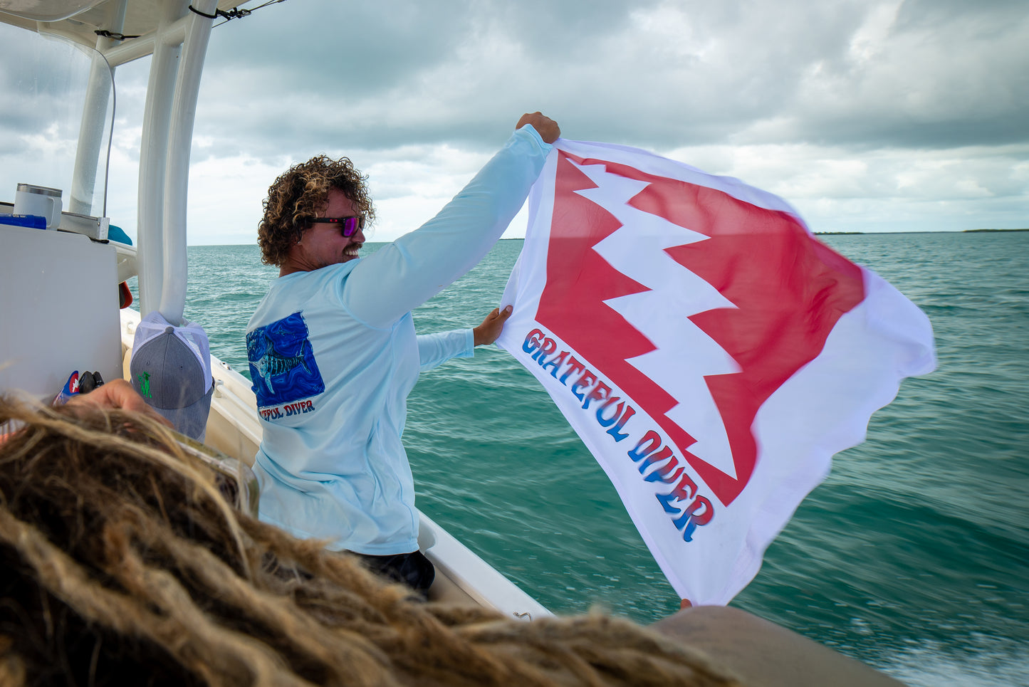 Grateful Diver Classic Flag