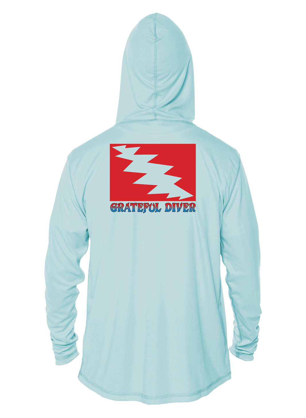Grateful Diver Hooded UV Shirts Sun Protection