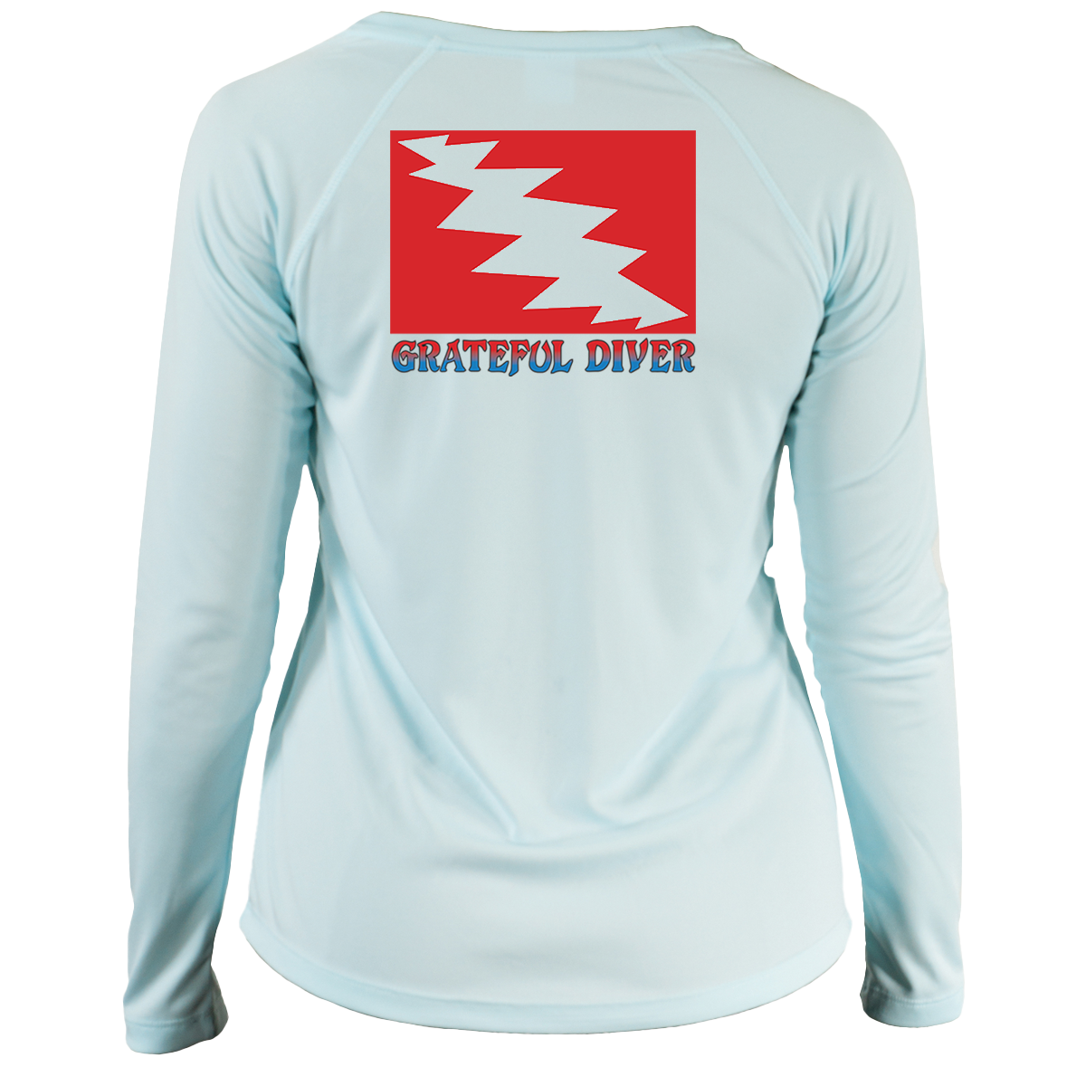 Grateful Diver Classic UV Shirt - Women's V-Neck
