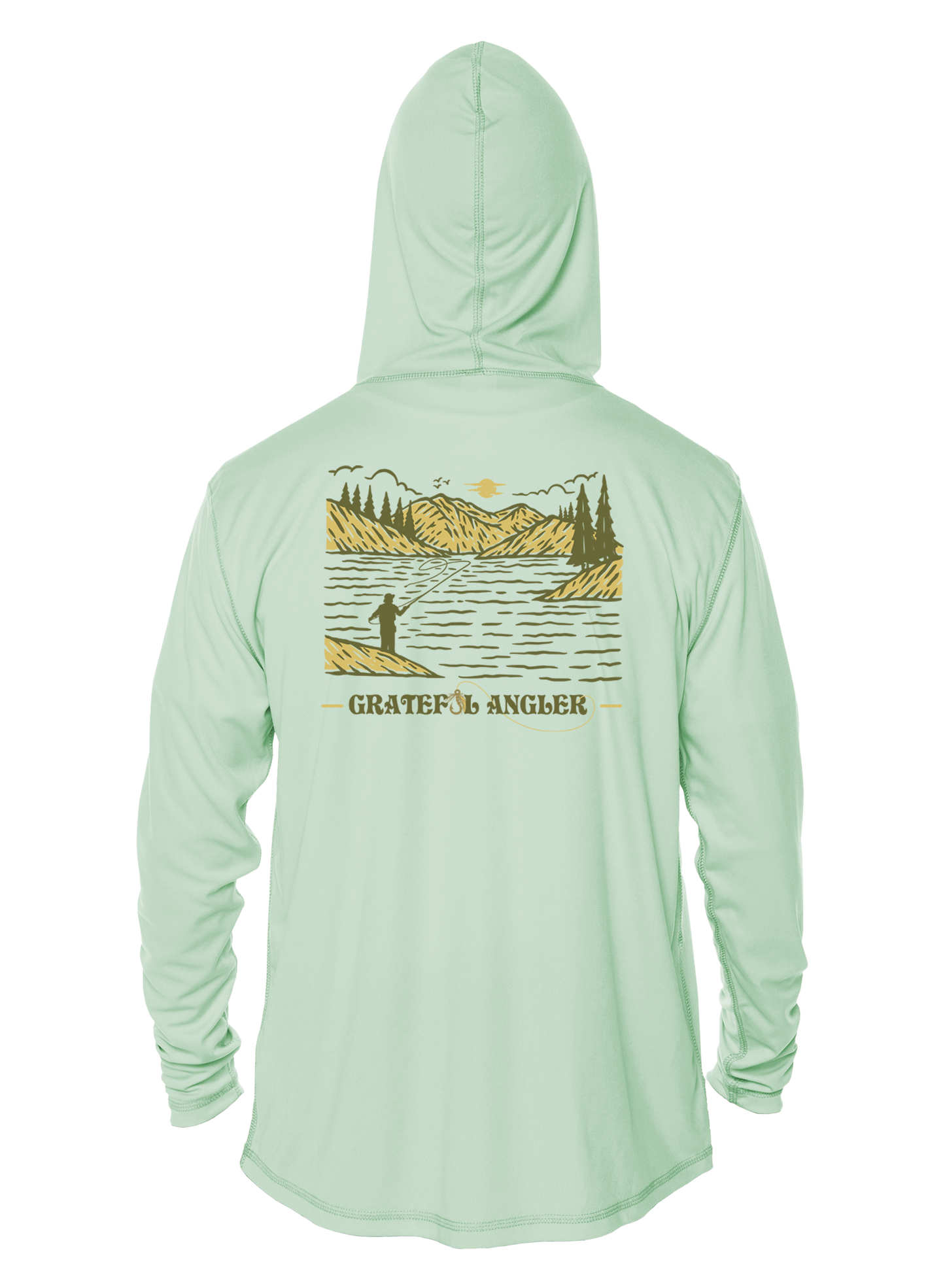 Grateful Angler Mountain Fishing UV Hoodie