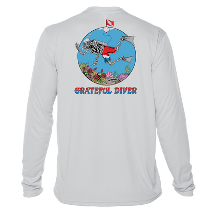 Grateful Diver Skeleton Diver UV Shirt