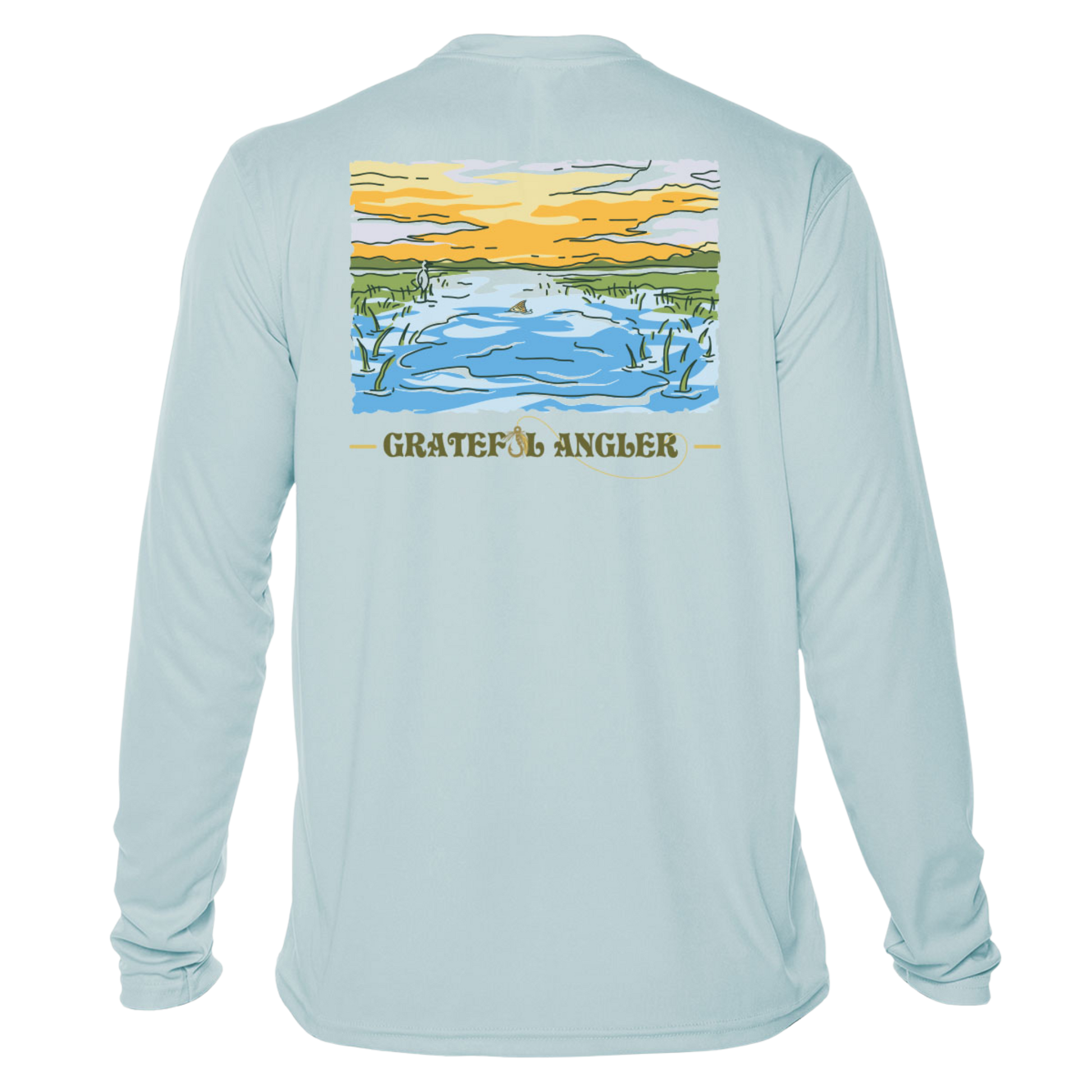 Blue Bonefish – UV Protective Shirt